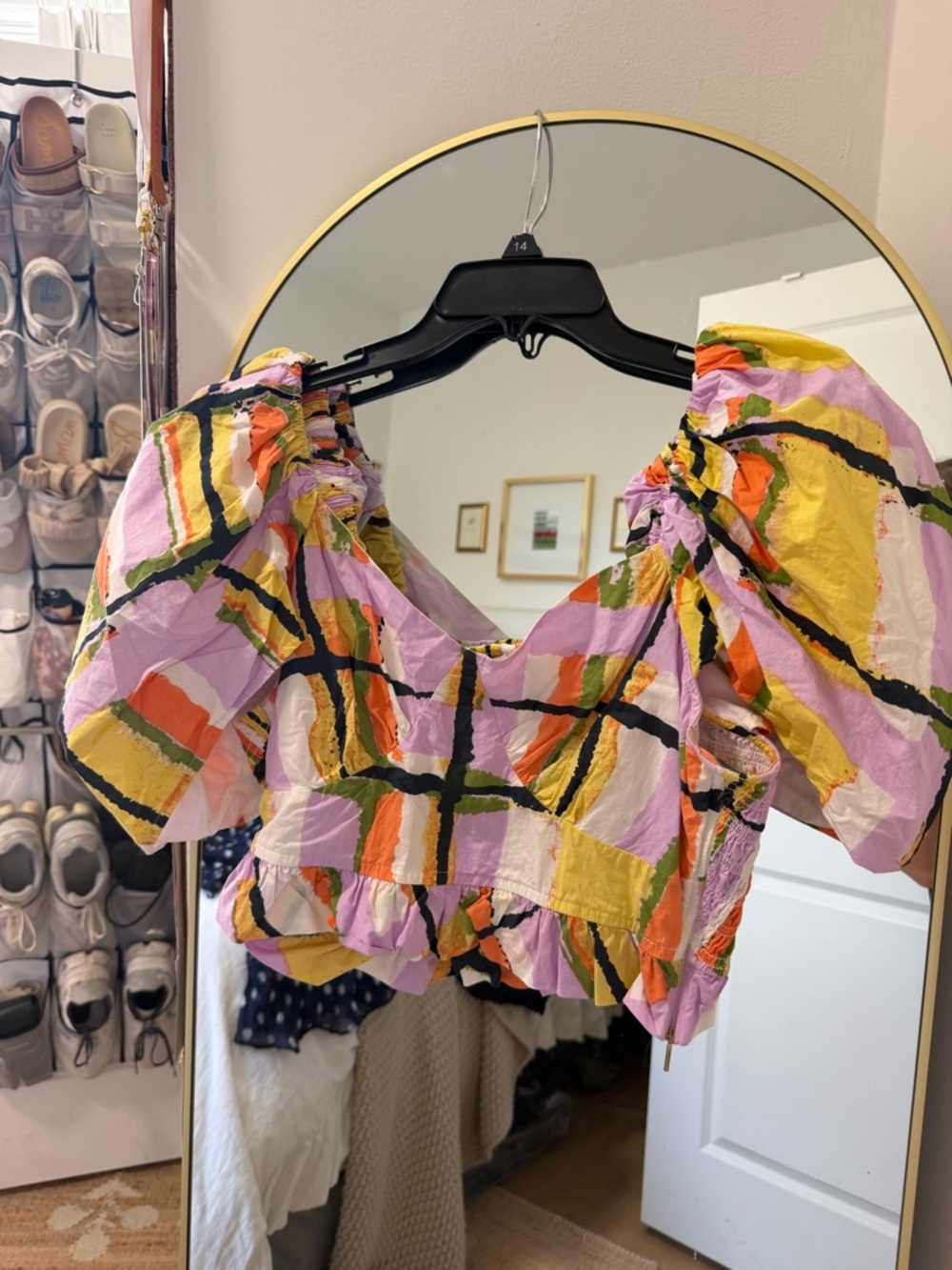 Cleobella Puff Sleeve Top